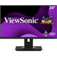 ViewSonic VG2448A 24 Inch IPS 1080p Ergonomic Monitor with Ultra-Thin Bezels, HDMI, DisplayPort, USB, VGA, and 40 Degree Tilt for Home and Office — VG2448A