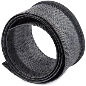 StarTech.com 10ft (3m) Cable Management Sleeve, Braided Mesh Wire Wraps/Floor Cable Covers, Computer Cable Manager/Cord Concealer — WKSTNCMFLX