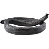 StarTech.com 10ft (3m) Cable Management Sleeve, Braided Mesh Wire Wraps/Floor Cable Covers, Computer Cable Manager/Cord Concealer — WKSTNCMFLX