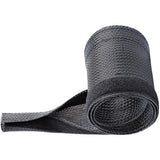 StarTech.com 10ft (3m) Cable Management Sleeve, Braided Mesh Wire Wraps/Floor Cable Covers, Computer Cable Manager/Cord Concealer — WKSTNCMFLX