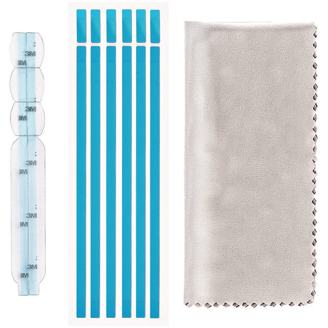 StarTech.com Privacy Screen Adhesive Strips and Mounting Tabs, Installation Kit for Laptop/Computer Monitor Anti Glare Privacy Filters — MON-PRIVACY-SCREEN-K