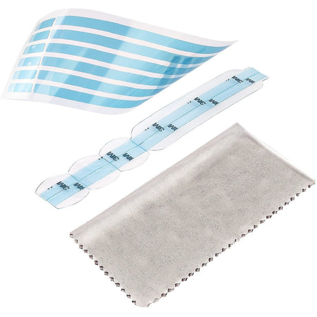 StarTech.com Privacy Screen Adhesive Strips and Mounting Tabs, Installation Kit for Laptop/Computer Monitor Anti Glare Privacy Filters — MON-PRIVACY-SCREEN-K