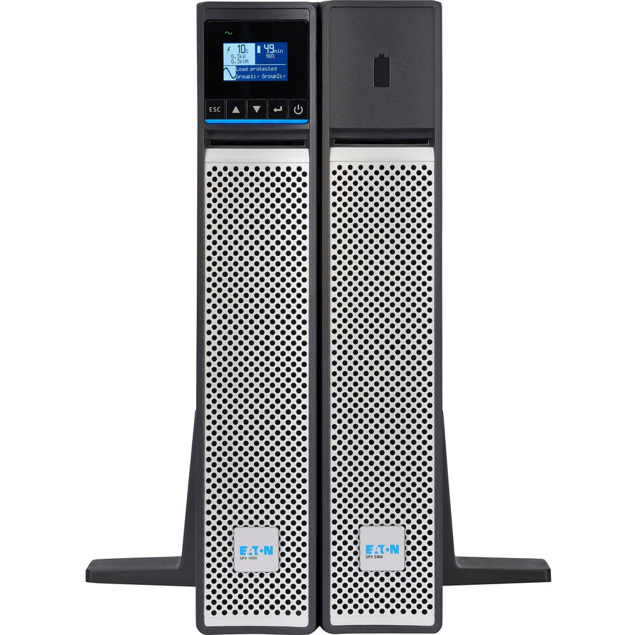 Eaton 5PX G2 1000VA 1000W 120V Line-Interactive UPS - 8 NEMA 5-15R Outlets, Cybersecure Network Card Option, Extended Run, 2U Rack/Tower — 5PX1000RTG2