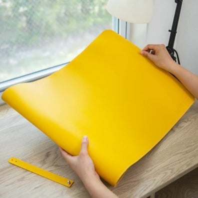Mobile Pixels Desk Mat (Racing Yellow) — 115-1001P04