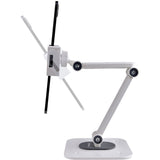 StarTech.com Adjustable Tablet Stand for Desk, Up to 1kg, Universal Tablet Stand Holder Desk/Wall, Ergonomic Articulating Tablet Mount — ADJ-TABLET-STAND-W