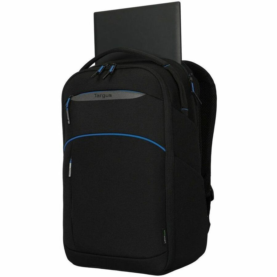 Targus Coastline EcoSmart TBB643GL Carrying Case (Backpack) for 15" to 16" Notebook - Black - TAA Compliant — TBB643GL
