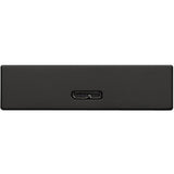 Seagate One Touch STKY1000400 1 TB Portable Hard Drive - 2.5" External - Black — STKY1000400
