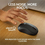 Logitech M240 Silent Bluetooth Mouse, Wireless, Compact, Portable, Smooth Tracking, Graphite — 910-007113