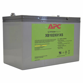 SmartUPS Industrial Battery 100Ah 12VDC Extended Temperature Shelf Mount — XB102XX1XS