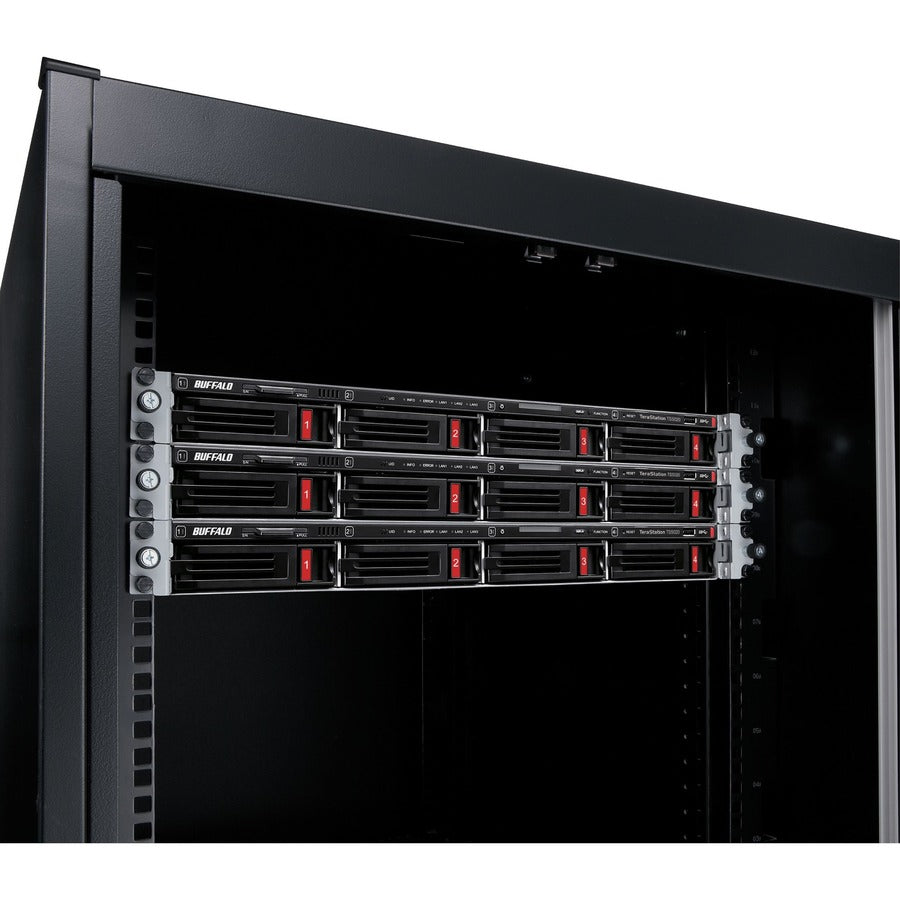 BUFFALO TeraStation 5420RN 4-Bay Secure Business Rackmount NAS 80TB (4x20TB) w/ Hard Drives Included — TS5420RN8004