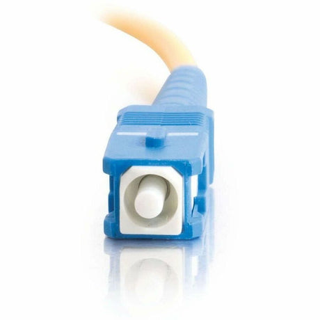 C2G-20m SC-SC 9/125 OS1 Simplex Singlemode PVC Fiber Optic Cable - Yellow — 34730