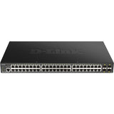 D-Link 52-Port 10-Gigabit Smart Managed PoE Switch — DGS-1250-52XMP-6KV