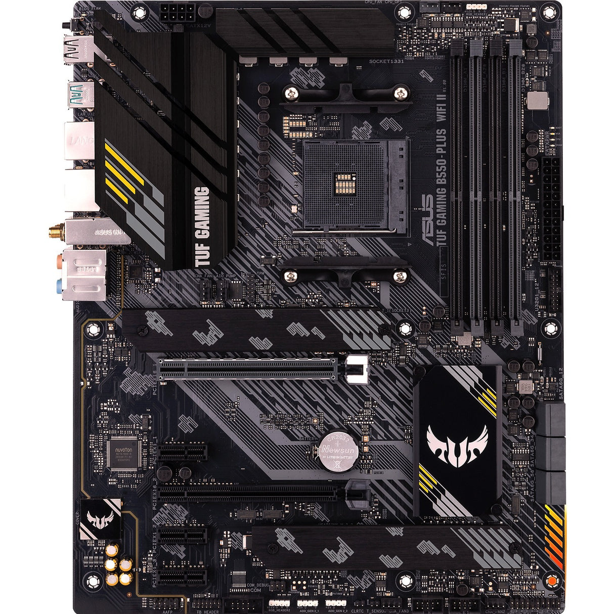 TUF GAMING B550-PLUS WIFI II Gaming Desktop Motherboard - AMD B550 Chipset - Socket AM4 - ATX — TUFGAMINGB550-PLUSWIFIII