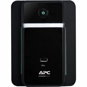 APC Back UPS, 950VA/480W, Tower, 120V, 6x NEMA 5-15R outlets, USB Type A + C Ports, User Replaceable Battery — BVK950M2