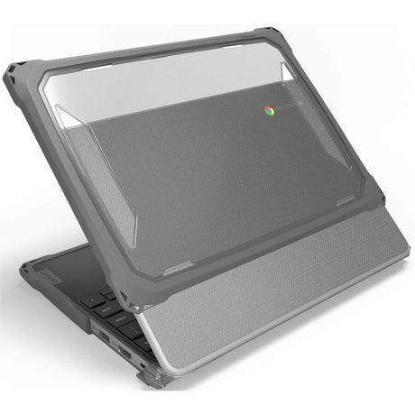 Extreme Shell-F3 Slide Case for Lenovo 100e G4 Chromebook 11" (ver 83G8 & 83G9 only) (Gray/Clear) — LNESF3100EG4GRY
