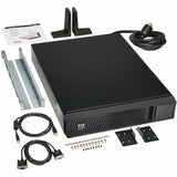 Eaton Tripp Lite Series SmartPro 3000VA 3000W 120V Line-Interactive Sine Wave UPS - 7 Outlets, Extended Run, Network Card Option, LCD, USB, DB9, 2U Rack/Tower, TAA — SMART3000RXLTAA