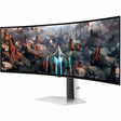 Samsung Odyssey G9 S49CG934SN 49" Class Dual Quad HD (DQHD) Curved Screen Gaming OLED Monitor - 32:9 - Silver — S49CG934SN