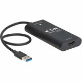 Eaton Tripp Lite Series HDMI to USB Video Capture Adapter, 4K 60 Hz, USB 3.2 Gen 1, TAA — U444-H4K6-CAP