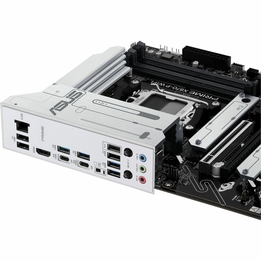 Asus Prime X870-P WIFI Gaming Desktop Motherboard - AMD X870 Chipset - Socket AM5 - ATX — PRIME X870-P WIFI