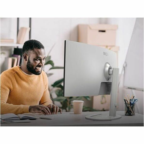 MSI Modern MD342CQPW 34" Class UW-QHD Curved Screen LCD Monitor - 21:9 - Black, White — ModernMD342CQPW