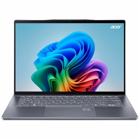 Acer Swift 14 AI SF14-11T SF14-11T-X53K 14.5" Touchscreen Copilot+ PC Notebook - WQXGA - Qualcomm Snapdragon X Elite X1E-78-100 - 16 GB - 1 TB SSD - English Keyboard - Iron — NX.KZWAA.004