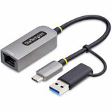 StarTech.com 2.5GbE USB-C to Ethernet Adapter with USB-A Converter, NBASE-T NIC, USB 3.0 Type-C 2.5/1G Multi Speed Network, USB 3.1 RJ45 — U2GA-USB-C-ETHERNET