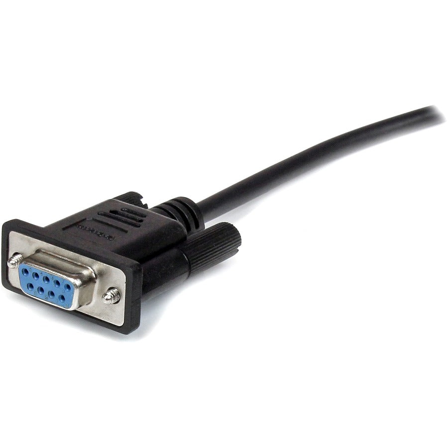 StarTech.com 3m Black Straight Through DB9 RS232 Serial Cable - M/F — MXT1003MBK