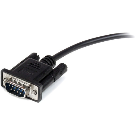 StarTech.com 3m Black Straight Through DB9 RS232 Serial Cable - M/F — MXT1003MBK