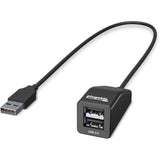 Plugable USB 2.0 2-Port High Speed Ultra Compact Hub Splitter — USB2-2PORT
