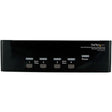StarTech.com 4 Port DVI VGA Dual Monitor KVM Switch with Audio & USB Hub — SV431DDVDUA