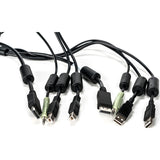 Vertiv Avocent USB Keyboard and Mouse, DisplayPort and Audio Cable, 6 ft. for Vertiv Avocent SV and SC Series Switches — CBL0104