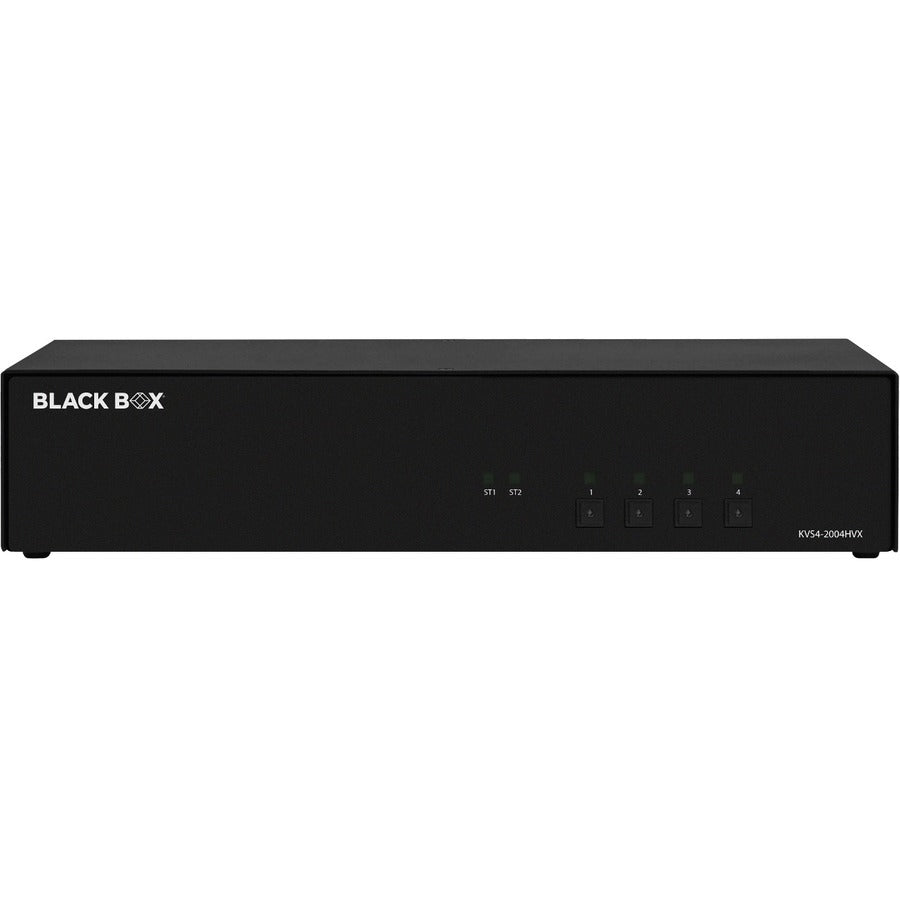 Black Box Secure NIAP 4.0 Certified KVM Switch - FlexPort HDMI/DisplayPort — KVS4-2004HVX