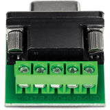 TRENDnet RS232 to RS422 RS485 Converter Adapter (4- Pack), Serial Port Data Converter, Black, TI-S400