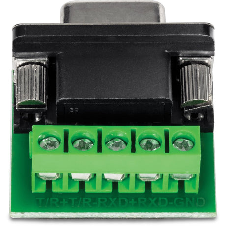 TRENDnet RS232 to RS422 RS485 Converter Adapter (4- Pack), Serial Port Data Converter, Black, TI-S400