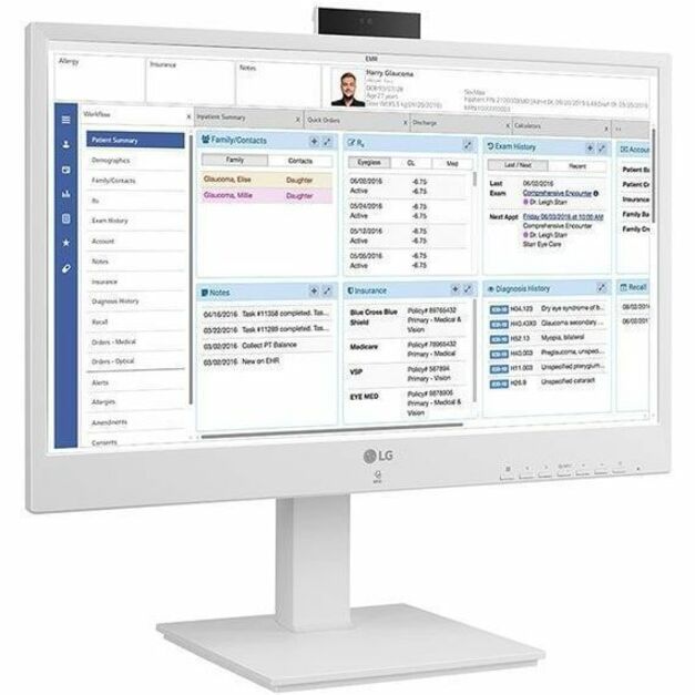 LG 24CR670NK6P All-in-One Thin Client Pentium N6005 Quad-core (4 Core) 2 GHz — 24CR670NK6P