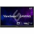 ViewSonic VX1754 17 Inch 1080p IPS Portable Gaming Monitor with 144Hz, AMD FreeSync, 2 Way Powered 60W USB C, Mini HDMI, and Built-in Stand with Protective Cover — VX1754