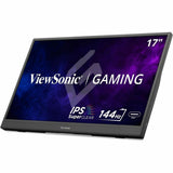ViewSonic VX1754 17 Inch 1080p IPS Portable Gaming Monitor with 144Hz, AMD FreeSync, 2 Way Powered 60W USB C, Mini HDMI, and Built-in Stand with Protective Cover — VX1754