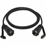 Eaton Tripp Lite Series Rigid Industrial RF Coaxial Cable (M/M) - IP68, BNC Connectors, 10 ft. (3.1 m), Black — A200-010-BNC
