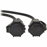 Eaton Tripp Lite Series Rigid Industrial RF Coaxial Cable (M/M) - IP68, BNC Connectors, 10 ft. (3.1 m), Black — A200-010-BNC