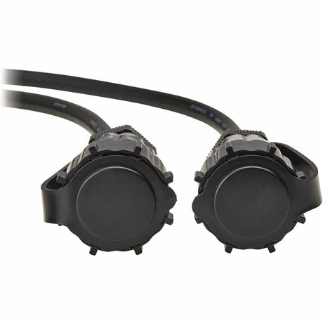 Eaton Tripp Lite Series Rigid Industrial RF Coaxial Cable (M/M) - IP68, BNC Connectors, 10 ft. (3.1 m), Black — A200-010-BNC