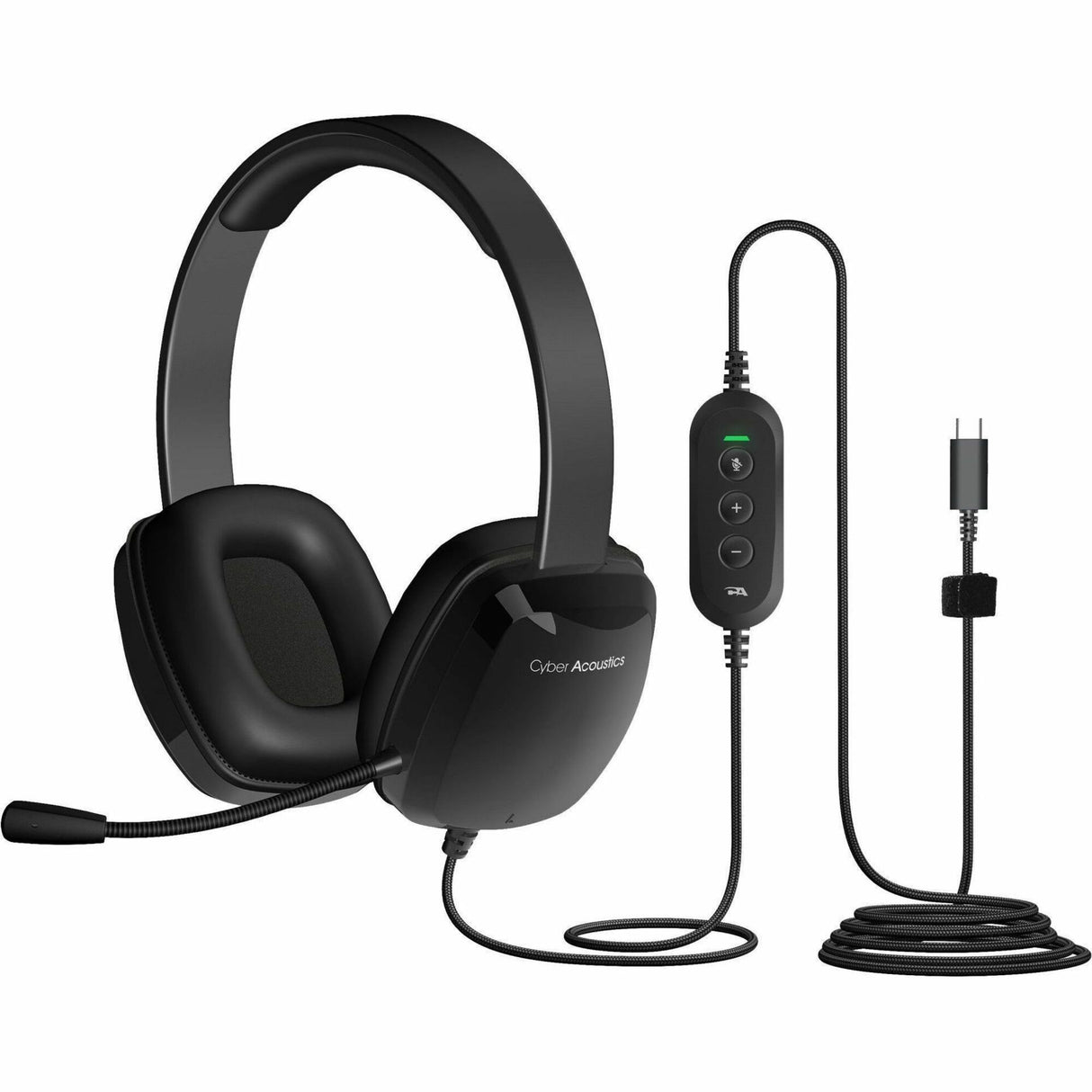 Cyber Acoustics USB-C Stereo Headset — AC-6014