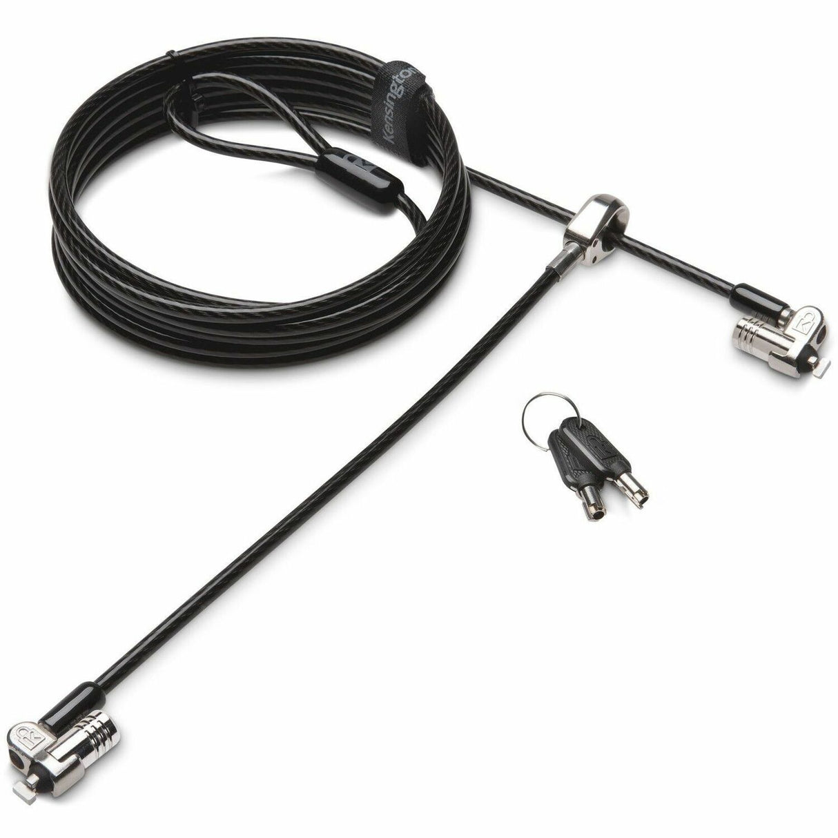 Kensington MicroSaver Keyed Dual Head Laptop Lock - TAA — K65048TAA