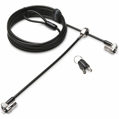Kensington MicroSaver Keyed Dual Head Laptop Lock - TAA — K65048TAA