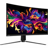 MSI MPG 321CURX QD-OLED 32" Class 4K UHD Curved Screen Gaming OLED Monitor - 16:9 - Metallic Black — MPG321CURXQDOLED