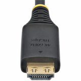 StarTech.com 6ft (1.8m) High Speed HDMI Cable with Gripping Connectors, 4K 60Hz/1440p 144Hz, 18Gbps, UHD HDMI 2.0 Cord, TPE Jacket — HDMI2-CABLE-GRIP-6F