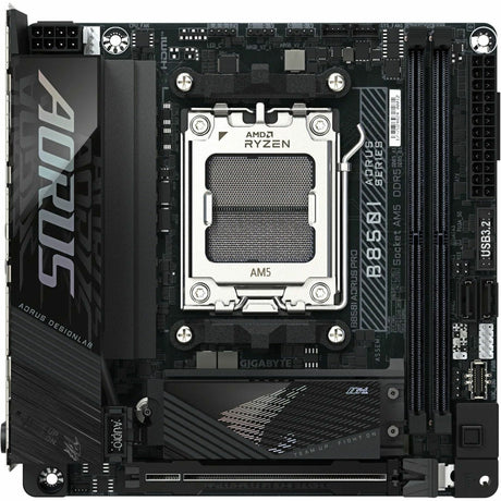 Aorus Ultra Durable B850I AORUS PRO Gaming Desktop Motherboard - AMD B850 Chipset - Socket AM5 - Mini ITX — B850I AORUS PRO