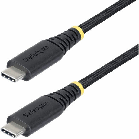 StarTech.com 3ft (91cm) USB-C Charging Cable, 240W PD EPR, Dual-Layer Silicone/Braided Jacket, Rugged USB 2.0 Laptop Charge Cord, USB-IF — S2CEPR3F-USB-CABLE