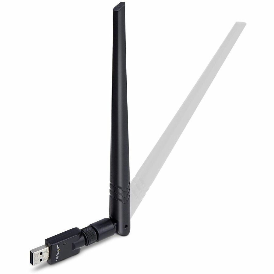 StarTech.com USB Bluetooth 5.3 Adapter, Class 1, USB Bluetooth Dongle for PC, Keyboard/Mouse/Audio Streaming, Windows/Linux — AV53C1-USB-BLUETOOTH