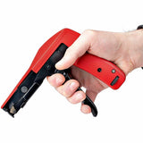 StarTech.com Nylon Cable Tie Gun, Zip Tie Cable Cutter/Installation Tool, Zip Tie Tensioning/Tightener, TAA Compliant — N10MM-CABLE-TIE-GUN