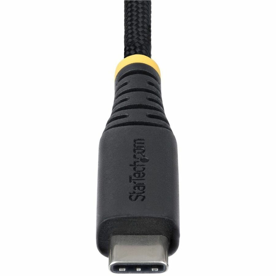 StarTech.com 6ft (1.8m) USB-C Charging Cable, 240W PD EPR, Dual-Layer Silicone/Braided Jacket, Rugged USB 2.0 Laptop Charge Cord, USB-IF — S2CEPR6F-USB-CABLE